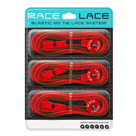 Red Race Laces - Triple Pack
